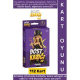 Eğlenceli Yılbaşı Arkadaş Grubu Parti Cesur Komik Kahkaha 112 Kart Yetişkin Oyunu-Dost Kazığı +18