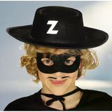 Eğlenceli Zorro Şapkası Ve Maskesi Çocuklar İçin