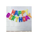 eğlencemarketi Happy Birthday Folyo Balon Seti Rengarenk