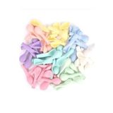 eğlencemarketi Karışık Renkli Minik Makaron Balon 100 Adet 12,5 Cm 5" Kalisan Marka