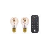 Eglo 110312 E27-Led-A60 Ampul 2X4,9W Amber 2200-6500K 360 Lümen 2’Li Paket