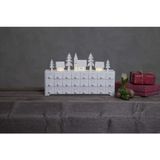Eglo 270-66 “Yuletıde” Beyaz Çekmeceli Ahşap Takı Kutusu 4 Ledli 22,5cm Yüksekliğinde 37,5cm Uzunluğunda