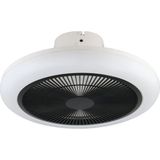 Eglo 35139 "kostrena" 45,5 cm Çapında Abs Tavan Vantilatörü Ac Motor - Beyaz - Siyah