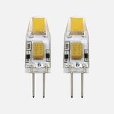 Eglo 8 W Beyaz LED G4 Duy 2`li Dimli Ampul, 8.0W