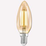 Eglo Amber 4 W Sarı Mum E14 Duy Led Ampul