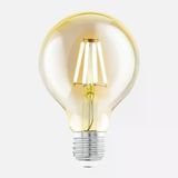 Eglo Amber G80 4 W Beyaz Klasik E27 Duy Led Ampul (4'Li Paket)