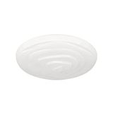 EGLO Battistona LED tavan lambası, uzaktan kumandalı, kısılabilir tavan lambası, dekorlu, plastik ve metal beyaz tavan aydınlatması, sıcak beyaz-soğuk beyaz, Ø 38 cm