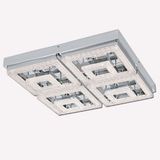 Eglo Fradelo 48 W Ledli Led Duy 1 Adet Gümüş Kare Tavan Spot