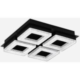 Eglo Fradelo 4X4 W LED Kristal Tavan Armatürü