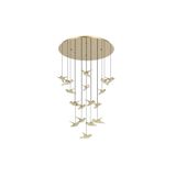 Eglo My Light My Style 390398 "Paratebueno 2" 78 Cm Çapında Çelik Pirinç Sarkıt Avize