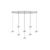 Eglo My Light My Style 390401 "Paratebueno 1" 150 Cm Yüksekliğinde Çelik Krom Sarkıt Avize