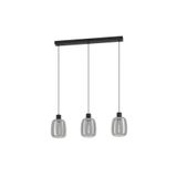 Eglo My Light My Style 901121 "Molochıo-Z" 110 Cm Yüksekliğinde Çelik Siyah Sarkıt Avize Rgb