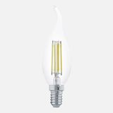 Eglo Şeffaf Mum 4 W Mum E14 Duy Led Ampul (6'Li Paket)