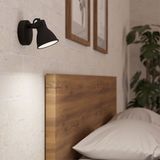 Eglo Seras 3 W Siyah Gu10 Tekli Sıva Üstü Led Spot