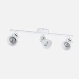 Eglo Seras1 3.3 W Ledli Led Duy 3 Adet Beyaz Yuvarlak Sıvaüstü Spot
