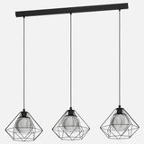 Eglo Vernham Modern 3'lü E27 Duy Metal Avize