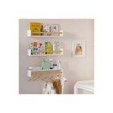 EGN WOODS 3x 60CM Mdf Baby Room Organizer Eğitici Montessori Raf Kitaplık Baharatlık Banyo Düzenleyici