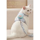 ego home Kaçış Önleyici Küçük ve Orta Irk Kedi Köpek Göğüs Tasması Yumuşak,Nefes Alabilir, Dayanıklı
