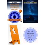 Ego Kitap Kuantum Düşünce Tekniği - R. Şanal + Kuzey Işıklarının Şarkısı + Telefon Tutucu