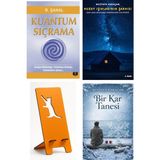 Ego Kitap Kuantum Sıçrama - R. Şanal + Kuzey Işıklarının Şarkısı + Telefon Tutucu + Bir Kar Tanesi