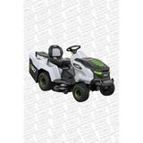 Ego Tr3801e-B Oturaklı Akülü Çim Biçme Traktörü (98Cm) 12 Ah Akü Dahil