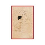 Egon Schiele Aşıklar – Sevgiliye Sanatsal Hediye Kartı & Kartpostal 10x15 cm