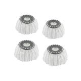 Egonex 4 Adet Mop Yedeği Paspas Yedeği Mikrofiber Mop Vilada Ucu