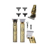 Egonex V-085 T-Bıçak Komple Vucüt Kılı Saç Ense Sakal Çizim Tıraş Makinesi sari