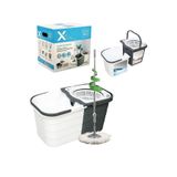 Egonex X-mix Double Döner Başlıklı Temizlik Seti Mop Kirli Su Temiz Su Ayrı 19 Lt