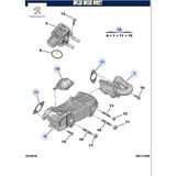 Egr Soğutucu Komple Su Eşanjörü 301 1.5 Hdi DV5RD Euro 6 Peugeot KV6Q9U443BB / KV6Q 9U443 Bb Ford, Cıtroen 9813050280