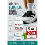 EGŞ COSMETİCS Ayak Koku Önleyici Pudra 50 gr Ayakkabı koku Giderici