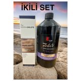 Egş DERMA delete ATKUYRUK ÖZLÜ ŞAMPUAN + ARGAN & KERATİN KOMPLEX SAÇ BAKIM YAĞI İKİLİ SET