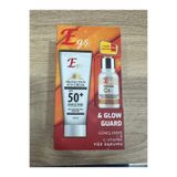 Egş DERMA delete Egş 120 GÜNEŞ KREMİ+C VİT SERUM Uva/uvb Pa Leke Oluşumunu Önlemeye Yardımcı, Aydınlık Ve Canlılık