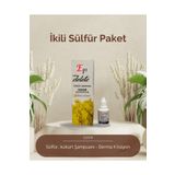 Egş DERMA delete SÜLFÜR ŞAMPUAN + DERMA-X ONARICI LOSYON (KEPEKLİ SAÇLARA)