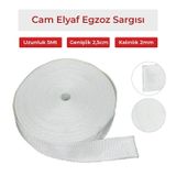 Egsoz Sargısı Cam Elyaf Şerit 2,5cm 5-metre