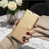 Egstech General Mobile 22 Plus Kılıf Kapaklı Deri Cüzdan, Stant Olabilen Kartlıklı Önlü Arkalı Tam Koruma Sağlar - Gold - GM 22 Plus