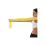 Egzersiz Bandı Plates Bantı Pilates Bantı Plates Bantı Sarı Yumşak