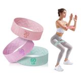 Egzersiz için Çok Yönlü Direnç Bantları - Bacaklar, Yoga ve Fitness Eğitimi için 3 Ayarlanabilir Ganimet Bandı