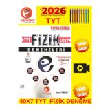 Egzersiz Yayınları Tyt Fizik 40X7 280 Soru Denemesi Yeni Nesil Tablet Kalem