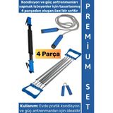 #Egzersizseti Pratik Ev Tipi Kondisyon Güç Dayanıklılık Direnç Fitness Spor Antrenman 4'Lü Özel Set