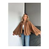 EGZOTİK ASORTİK Büzgülü Bomber Model İnce Mont