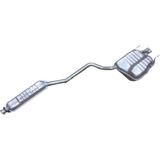 Egzoz Burada Mercedes Clk 230 W208 Arka ve Orta Komple Egzoz Susturucu Egsoz 1997-2003