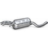 Egzoz Burada Mercedes W124 E300 Arka Egzoz Arka Egsoz 1980 - 1995 Çift Çıkış E-300 300-D A1244901315 A1244915301