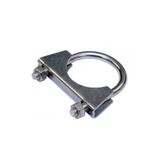 EGZOZCUM 47 mm Paslanmaz Egzoz Kelepçesi - Egzoz Borusu ve Uydu Anten Montaj Sabitleme Aparatı