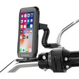 EH-139 Motosiklet Telefon Tutucu Ayna Tipi Su Geçirmez Dokunmatik Dikiz Aynası 4,7-7 Inç Bisiklet Motor