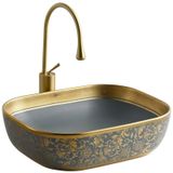Eh-4290Mga Tezgah Üstü Porselen Lavabo