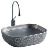 Eh-4290Mgg Tezgah Üstü Porselen Lavabo