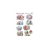 Ehobici Sulu Transfer Kağıdı 25X35CM ST-1491 - Çok Renkli