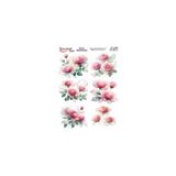 Ehobici Sulu Transfer Kağıdı 25X35CM ST-1699 - Çok Renkli