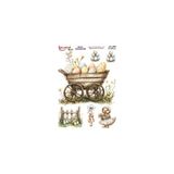 Ehobici Sulu Transfer Kağıdı 25X35CM ST-1852 - Çok Renkli